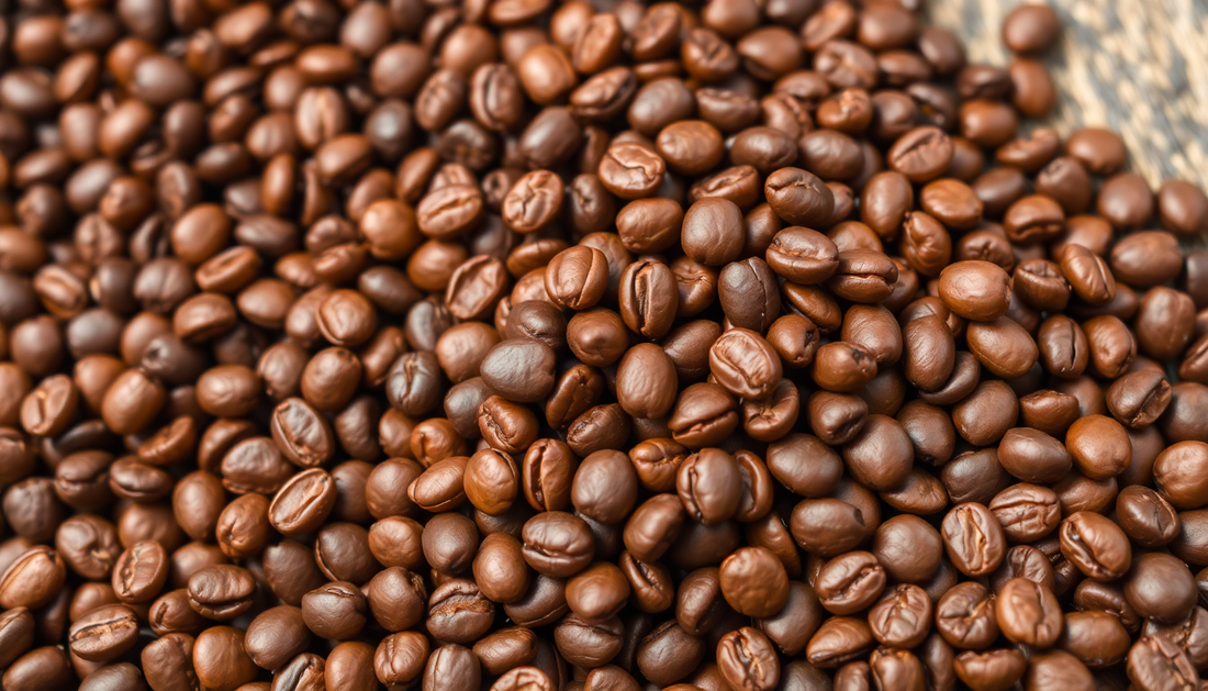 Fresh roasted coffee beans  