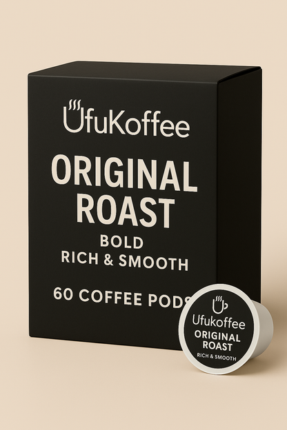 UfuKoffee Fresh Roasted Coffee Pods Delivery 60 Count