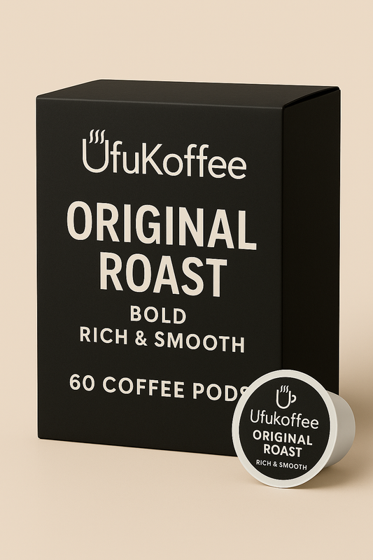 UfuKoffee Fresh Roasted Coffee Pods Delivery 60 Count