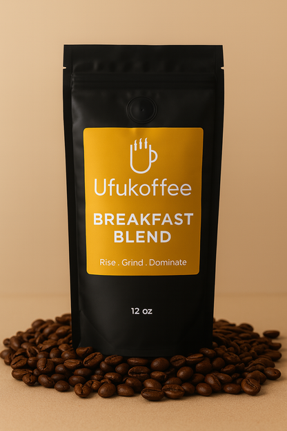 UfuKoffee Breakfast Blend Light Roast Coffee Beans